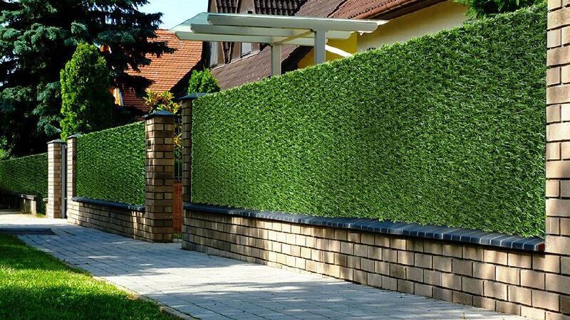 Декоративный травяной забор: естественная красота в садовом дизайне